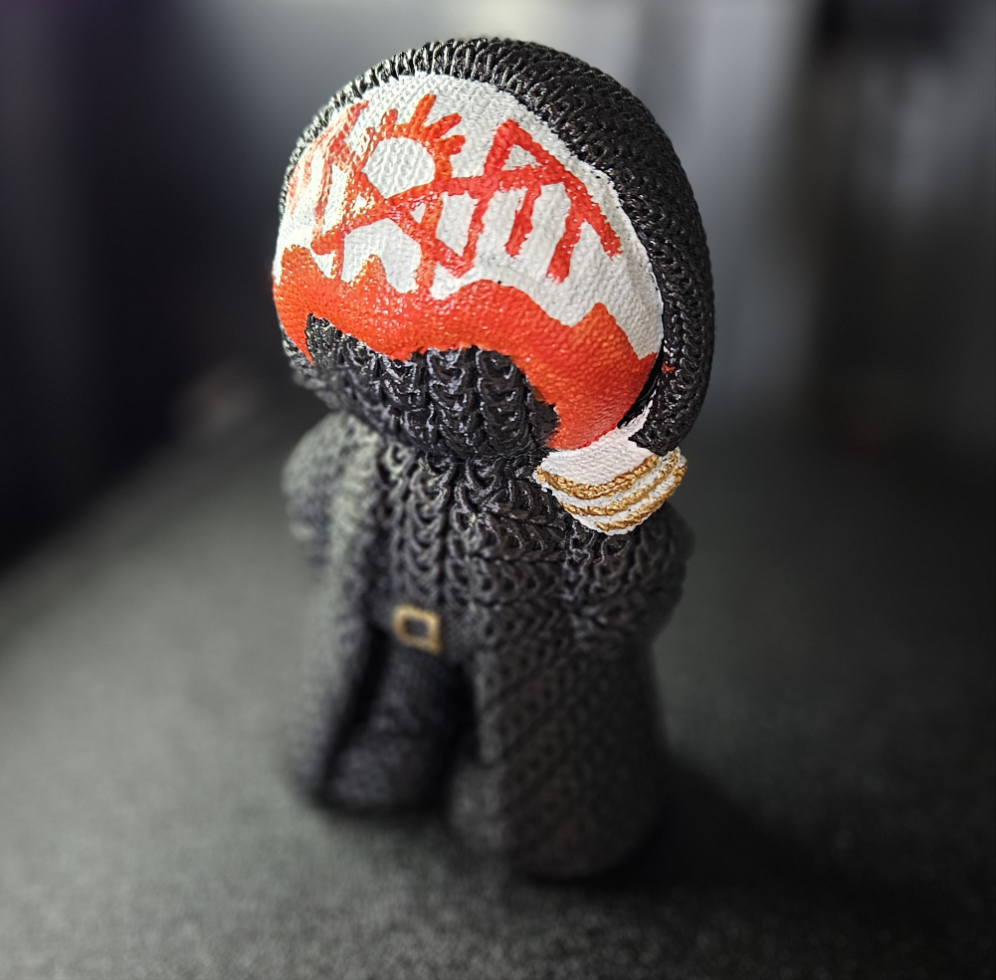 Knitted Effect Vessel (Sleep Token) inspired Character