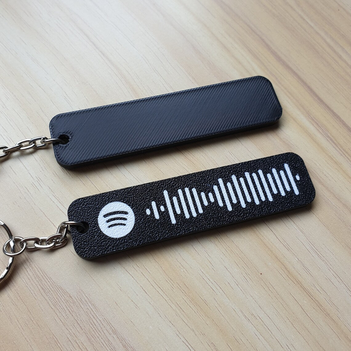 Personalized Spotify Code Keychain, Embroidered patches manufacturer