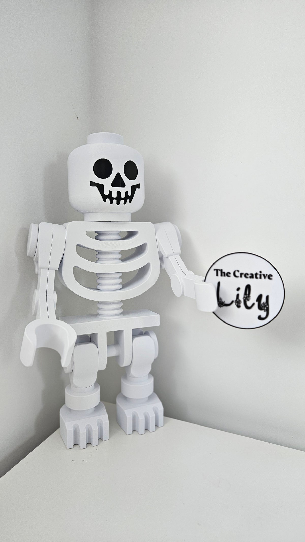 Giant Skeleton Brick Figure