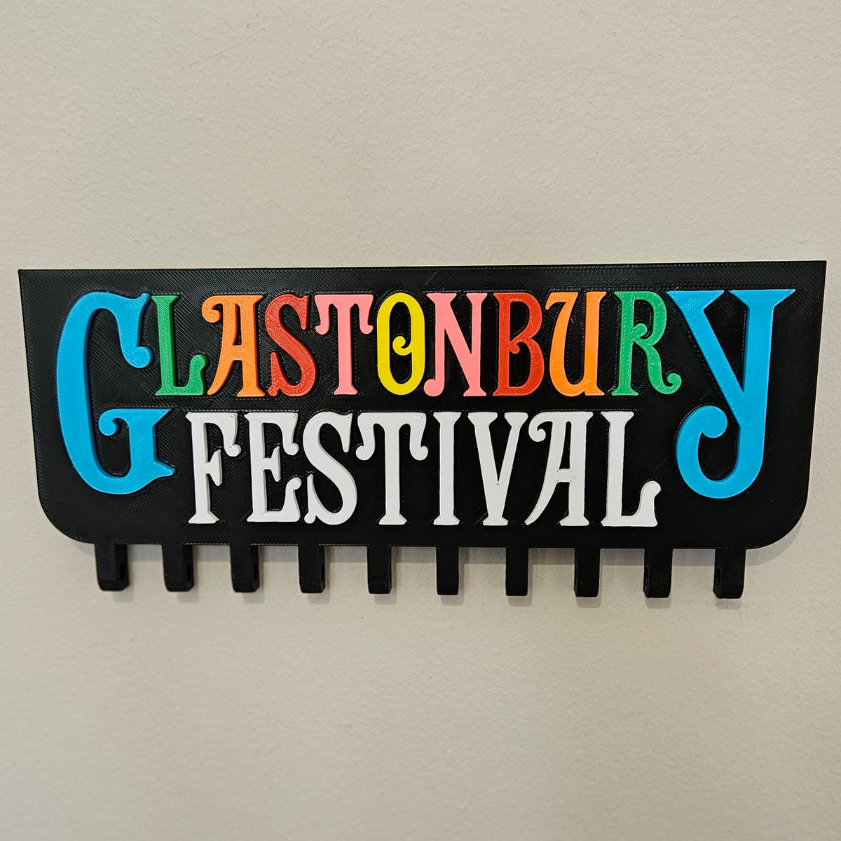 Glastonbury Festival Wristband Hanger (Coloured)