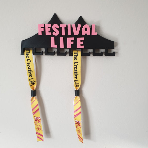 Festival Life Wristband (Hook) Hanger