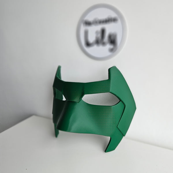 Green Lantern Mask (Kyle Rayner Version) | 3D Printed Cosplay Accessory