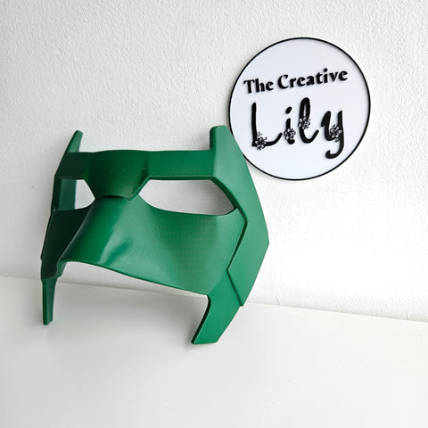 Green Lantern Mask (Kyle Rayner Version) | 3D Printed Cosplay Accessory