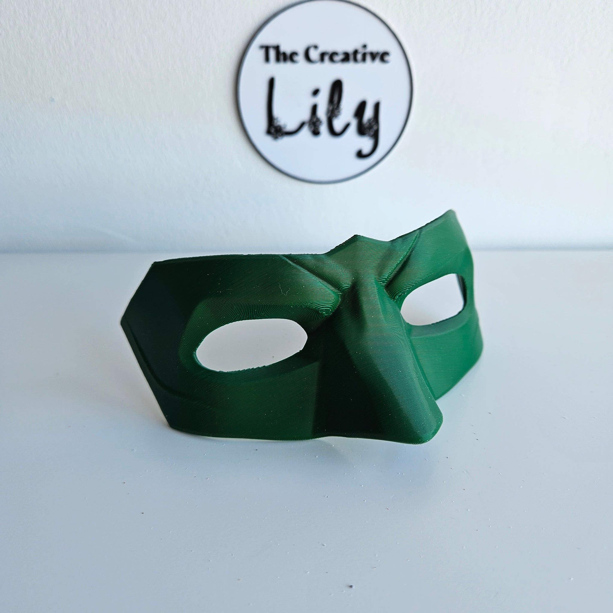 Green Lantern Mask (Hal Jordan Version) | 3D Printed Cosplay Accessory