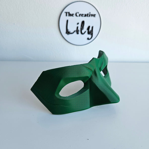 Green Lantern Mask (Hal Jordan Version) | 3D Printed Cosplay Accessory