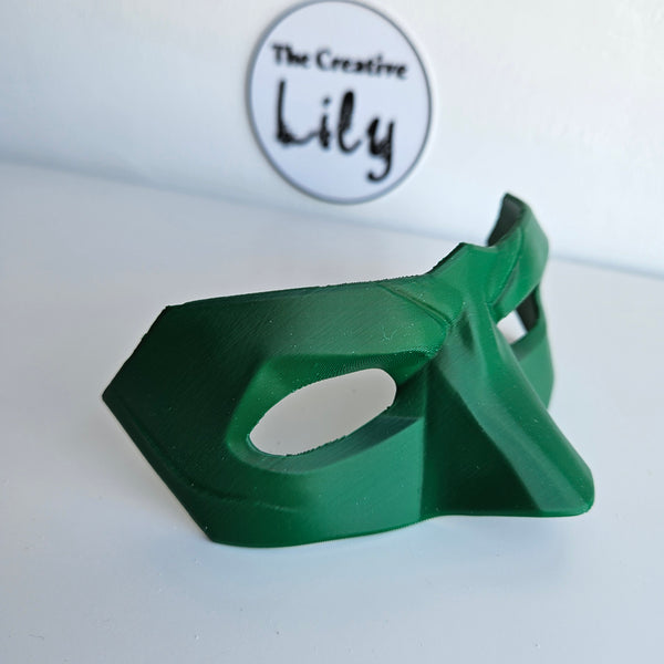 Green Lantern Mask (Hal Jordan Version) | 3D Printed Cosplay Accessory