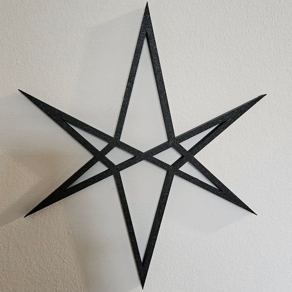 Unicursal Hexagram 3D Wall Art (inspired by BMTH)