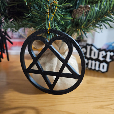 Heartagram Xmas Tree Decoration