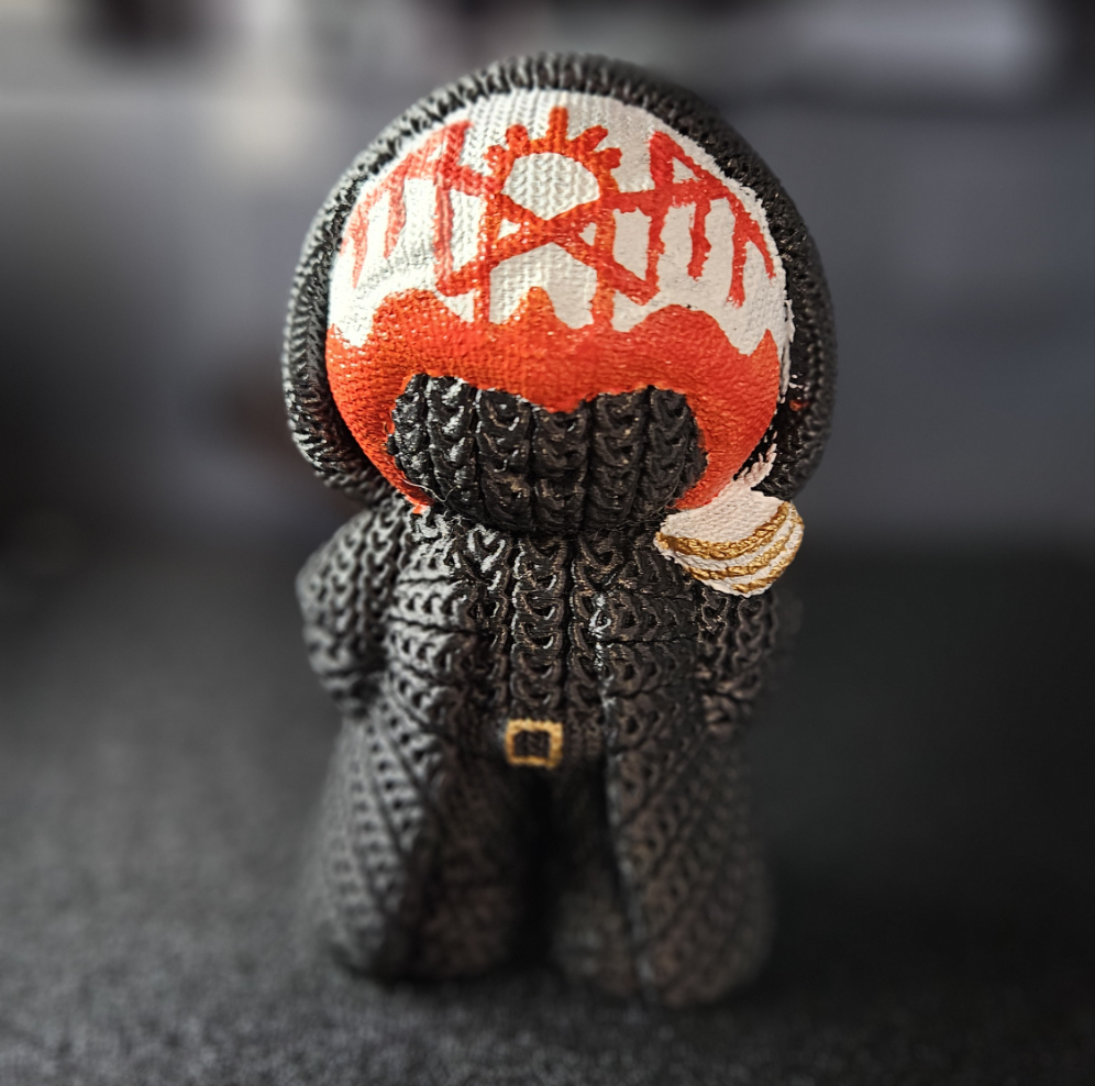 Knitted Effect Vessel (Sleep Token) inspired Character