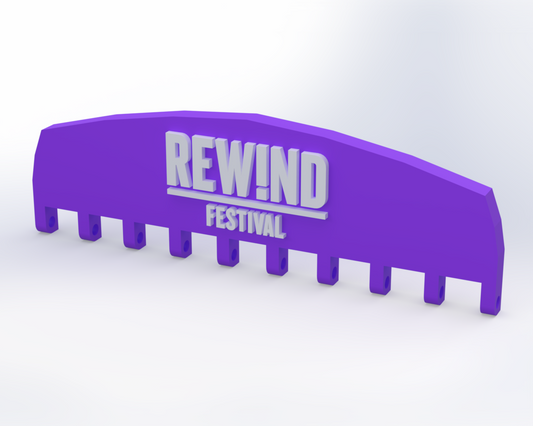 Rewind Festival Wristband Hanger