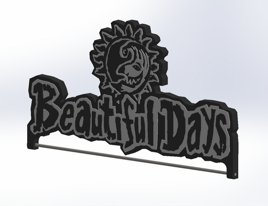 Beautiful Days Festival Wristband Hanger XL (Split)