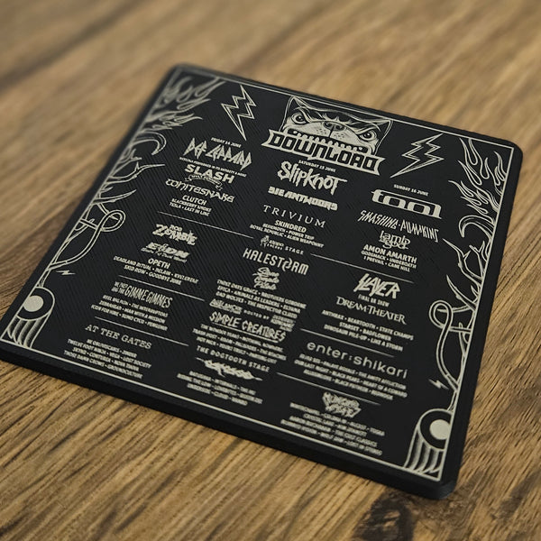 Download Festival Lineup Coaster (Select Year)