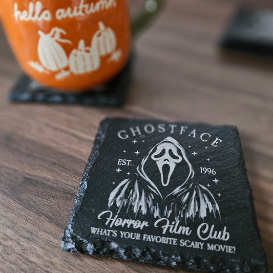 Horror Series - Ghostface - Slate Coaster