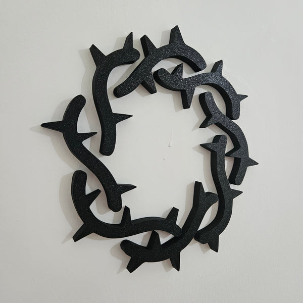 Circle of Thorns 3D Wall Art (inspired by Bad Omens)