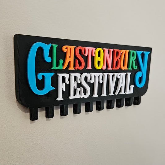 Glastonbury Festival Wristband Hanger (Coloured)