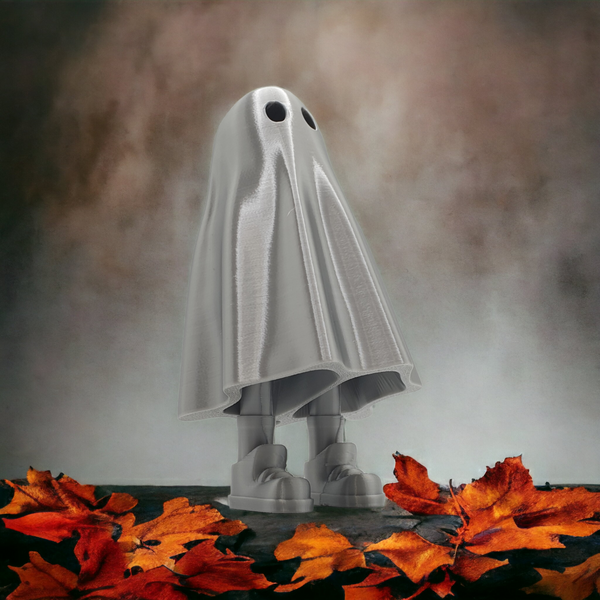 Cute Ghost with Secret Hidden Legs | Halloween Decor | Desk Ghosty |