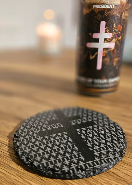 PRESIDENT inspired Slate Coaster