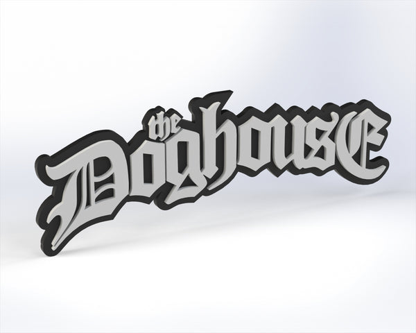 The Doghouse Wall Sign