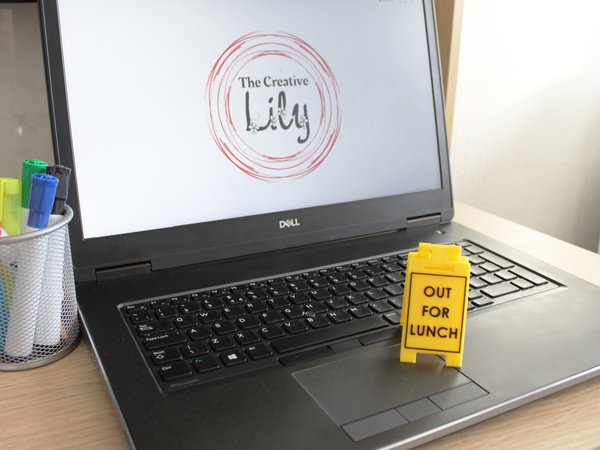 Personalised Mini Floor Sign - Desk Accessory